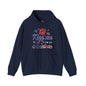 Kiss Me I Am An American Hooded Sweatshirt The Devil's Pickle