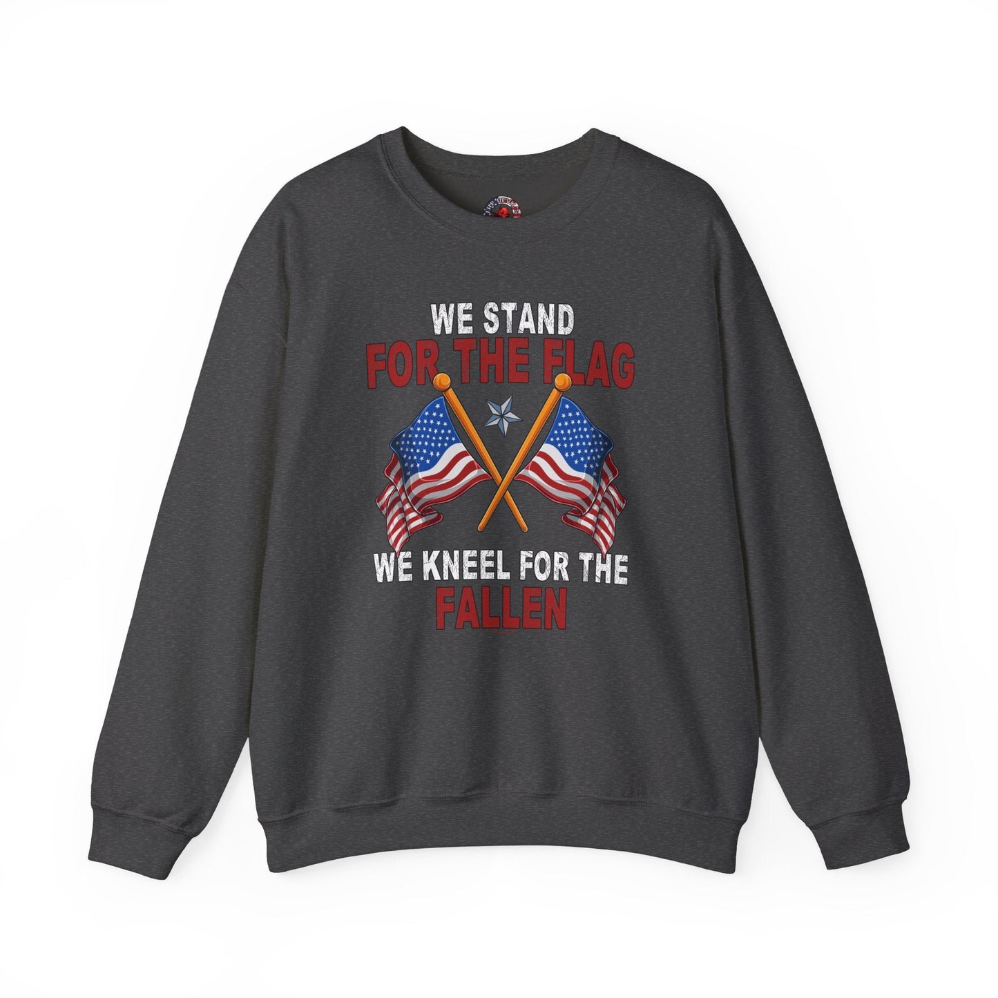We Stand For The Flag Crewneck Sweatshirt The Devil's Pickle