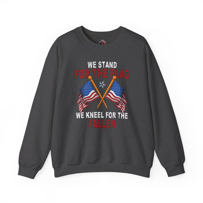 We Stand For The Flag Crewneck Sweatshirt The Devil's Pickle