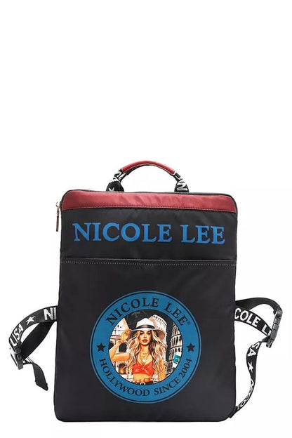 Nicole Lee USA Multi-Pocket Travel Backpack West2East Surf