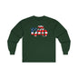 1776 American Flag Long Sleeve Tee The Devil's Pickle
