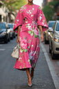 Geometric Print Batwing Sleeve Flowy Maxi Dress – 12 Styles, XS–XXXL FitiqueFit