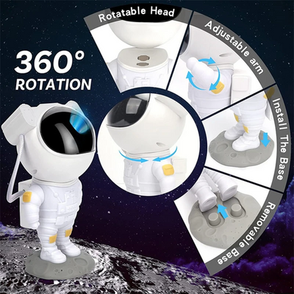 Astronaut Projector Galaxy Starry Sky Night Light Ocean Star LED Lamp Remote New Era Fashion LLc