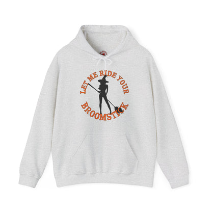 Let Me Ride Your Broomstick Hooded Sweatshirt The Devil's Pickle