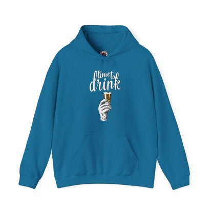 Time To Drink Hooded Sweatshirt The Devil's Pickle