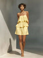 Women's Multi-Layer Ruffle Camisole & Shorts Set FitiqueFit