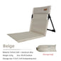 Outdoor camping backrest cushion chair portable folding chair tent leisure chair balcony park lawn picnic chair
