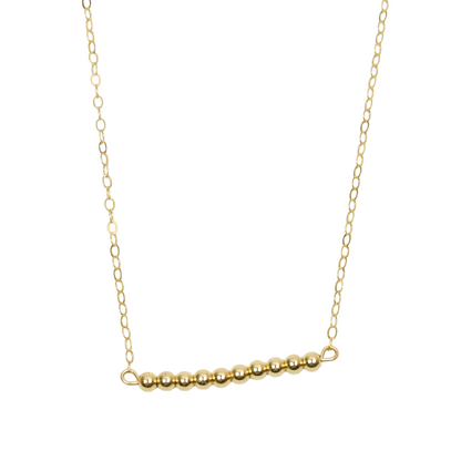 Golden Bar Necklace Emily Anne Designs LLC