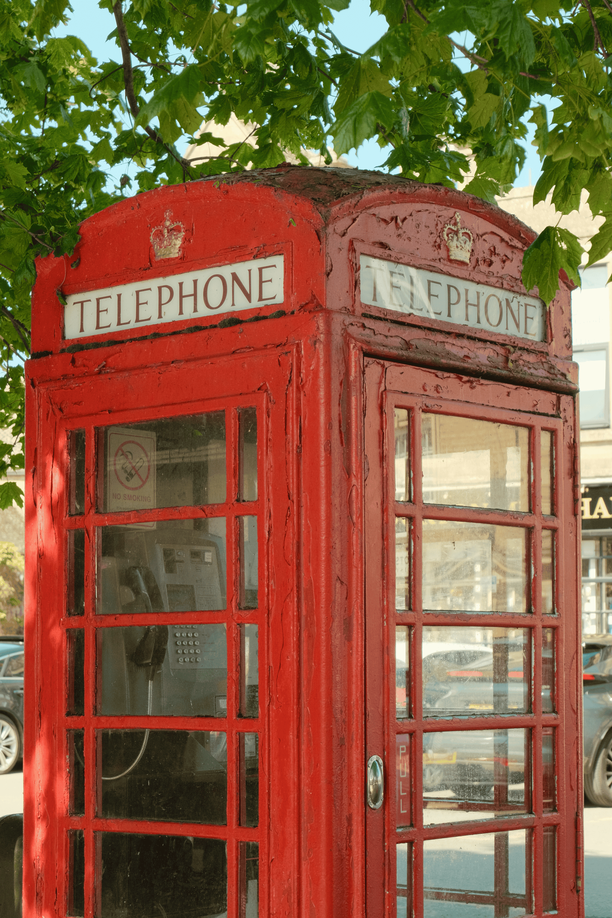 Phone Booth Necklace Emily Anne Designs LLC