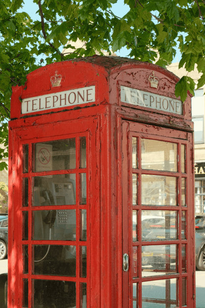 Phone Booth Necklace Emily Anne Designs LLC
