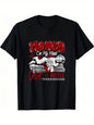 Men's Printed Short-sleeved T-shirt FitiqueFit
