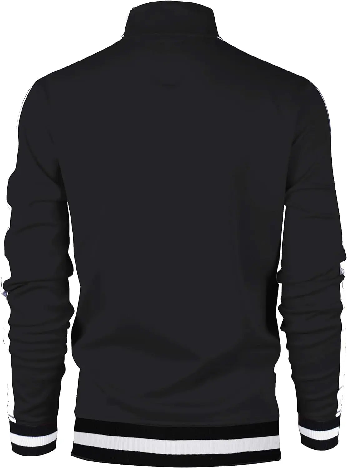 -TRACK JACKET Mens Urban Hip Hop Premium Track Jacket - Slim Fit Side Taping Sportswear Urbanwear Streetwear Top