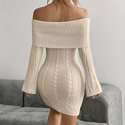 Women’s Off Shoulder Bodycon Dress FitiqueFit