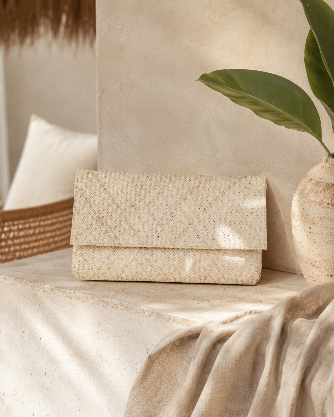Woven Clutch Village Thrive