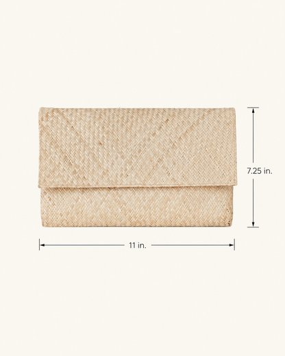 Woven Clutch Village Thrive