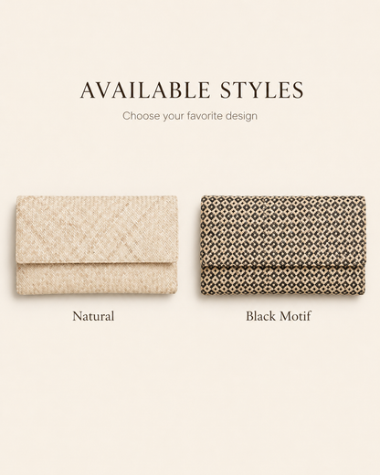 Woven Clutch Village Thrive