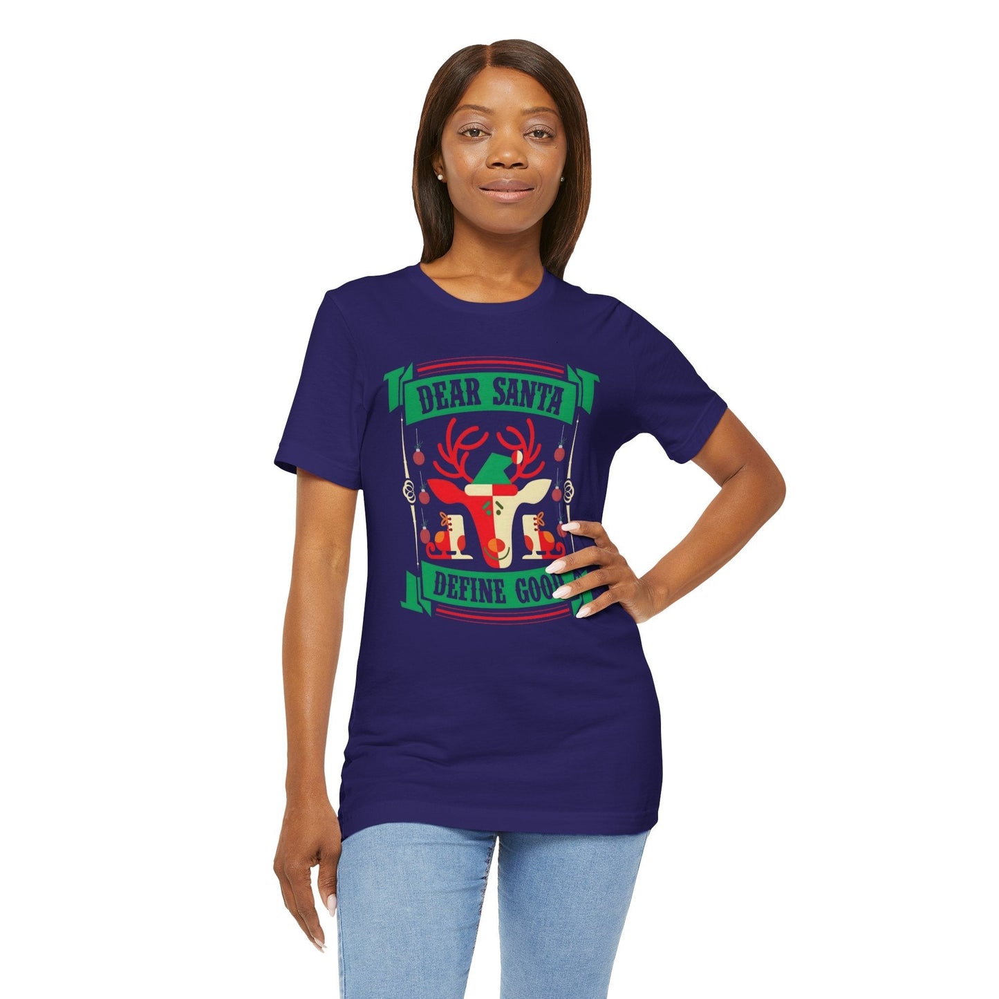 Dear Santa Define Good T-Shirt The Devil's Pickle