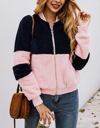 Spliced pocket fur hoodie See size chart under “more details” The Fashion Celestial