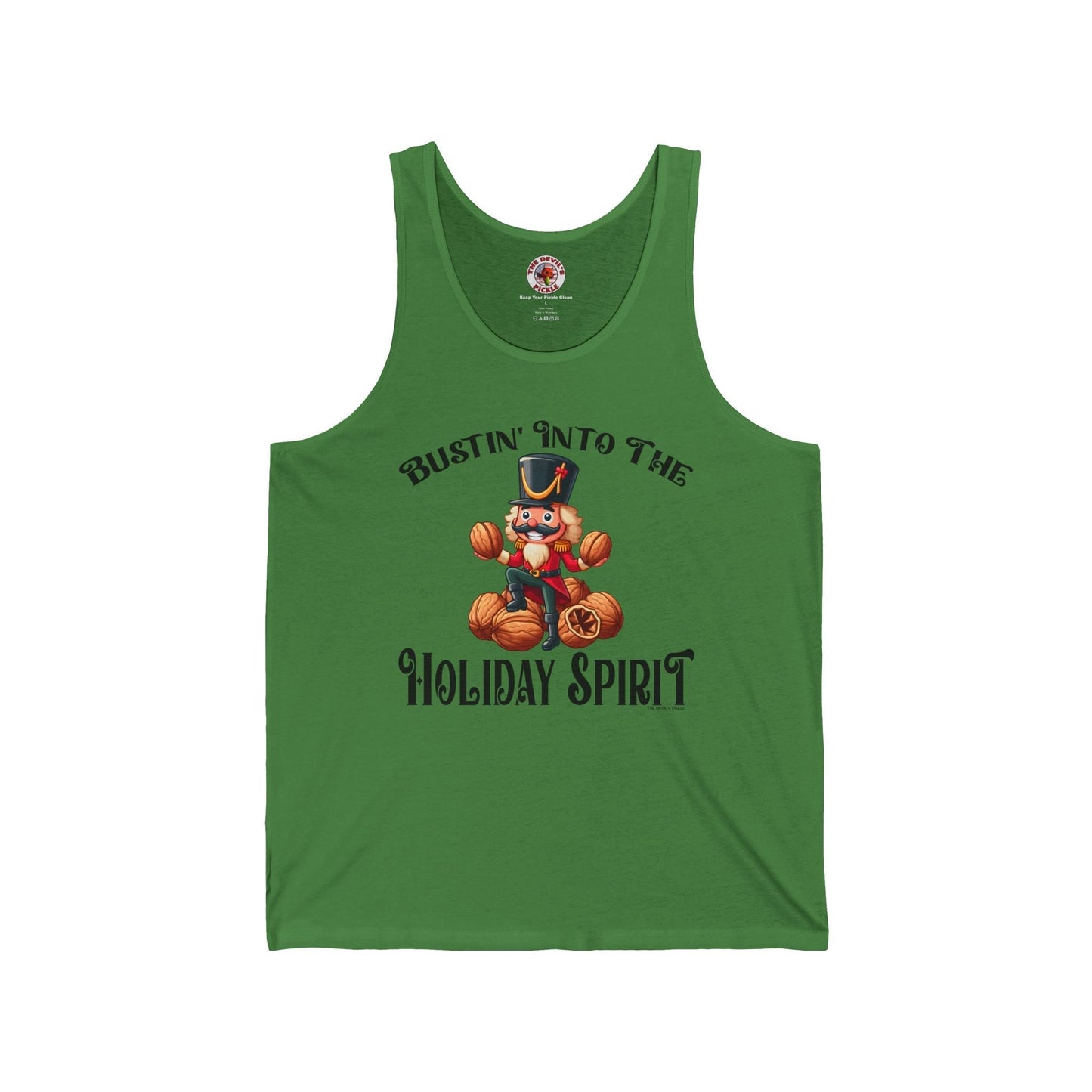 Bustin' Into The Holiday Spirit Tank Top The Devil's Pickle