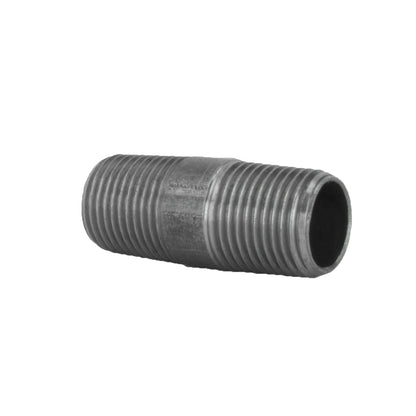 1 1/2 in. x 2 in. Black Pipe PIPE DECOR