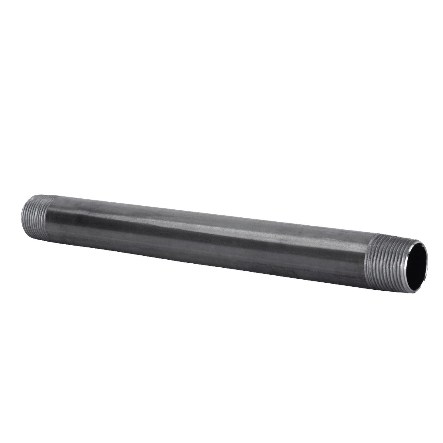 2 in. x 10 in. Black Pipe PIPE DECOR