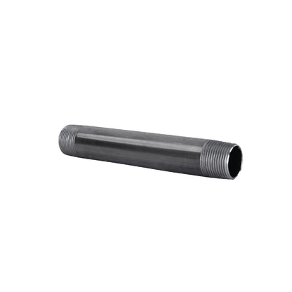 2 in. x 5 1/2 in. Black Pipe PIPE DECOR