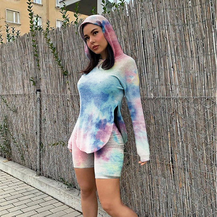 Women's Casual Fashion Hoodie Sports Two Piece Set See size chart under “more details” The Fashion Celestial