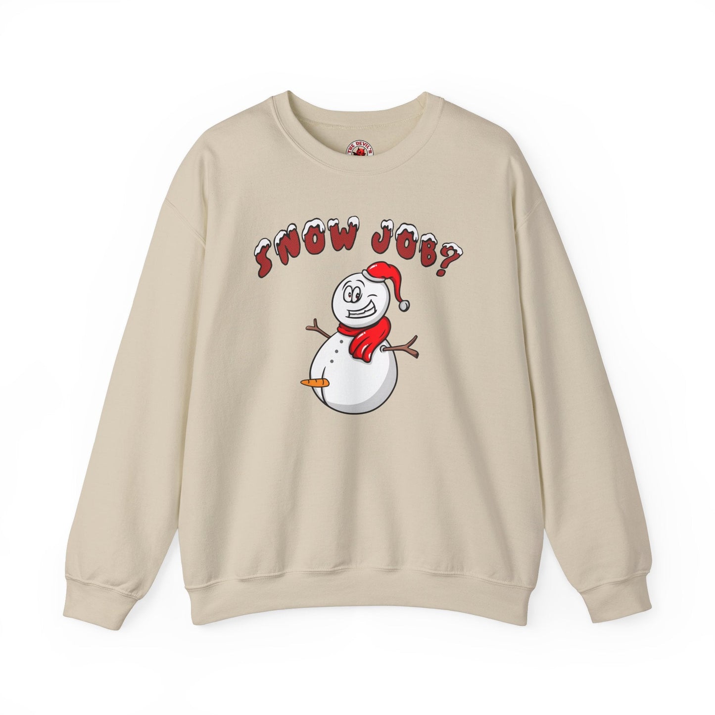 Snow Job Crewneck Sweatshirt The Devil's Pickle