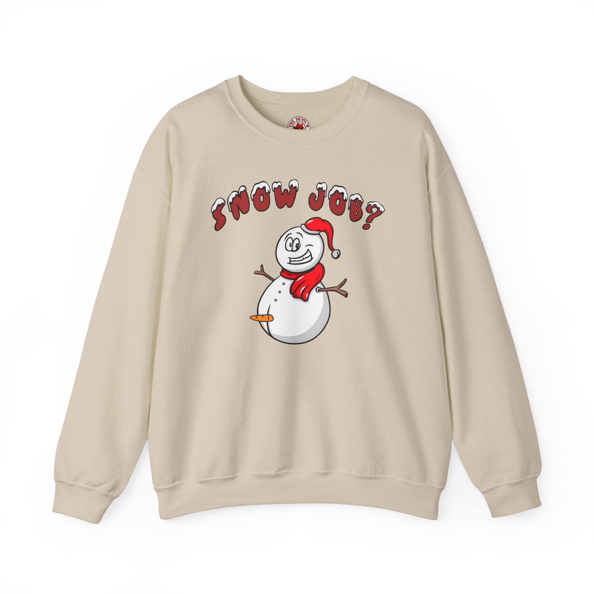 Snow Job Crewneck Sweatshirt The Devil's Pickle