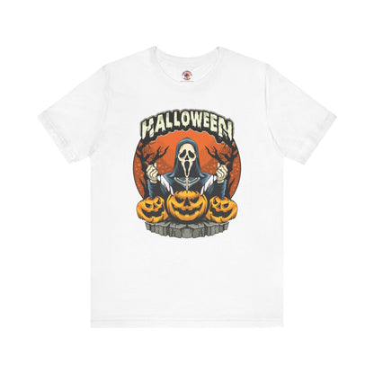 Screamer Killer Ghost Halloween T-Shirt The Devil's Pickle