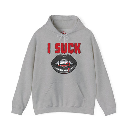 I Suck Hooded Sweatshirt The Devil's Pickle