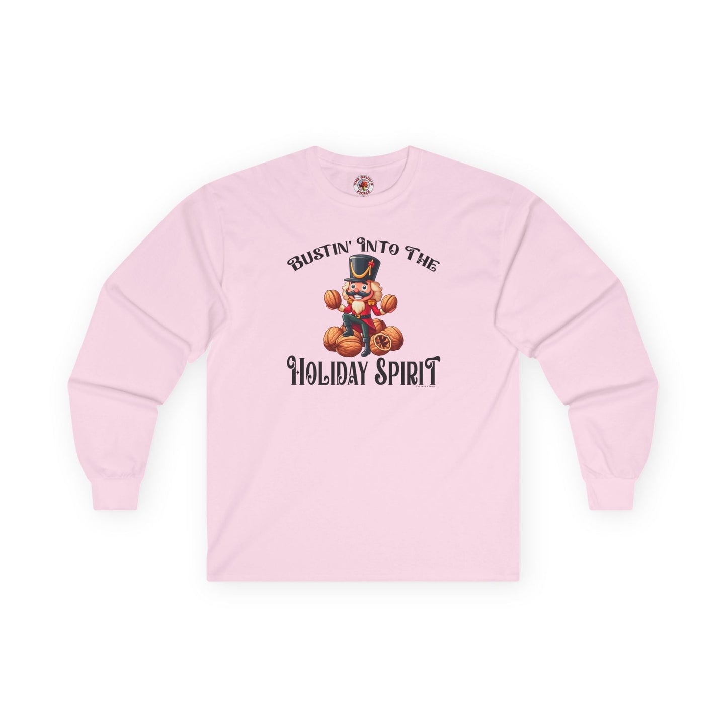 Bustin' Into The Holiday Spirit Long Sleeve Tee