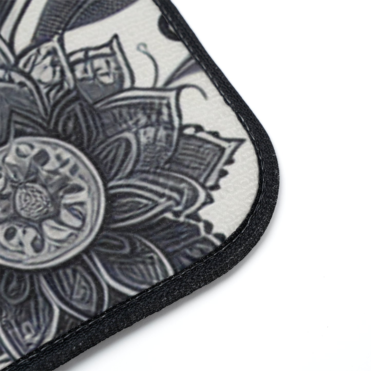 Floral Car Floor Mats, Elegant Auto Accessories, Flower Print Mats, Car Decor, Gift for Car Lovers, Home Decor Grayceful LLC