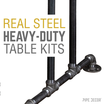 Bridge Bar Height Pipe Table Legs PIPE DECOR