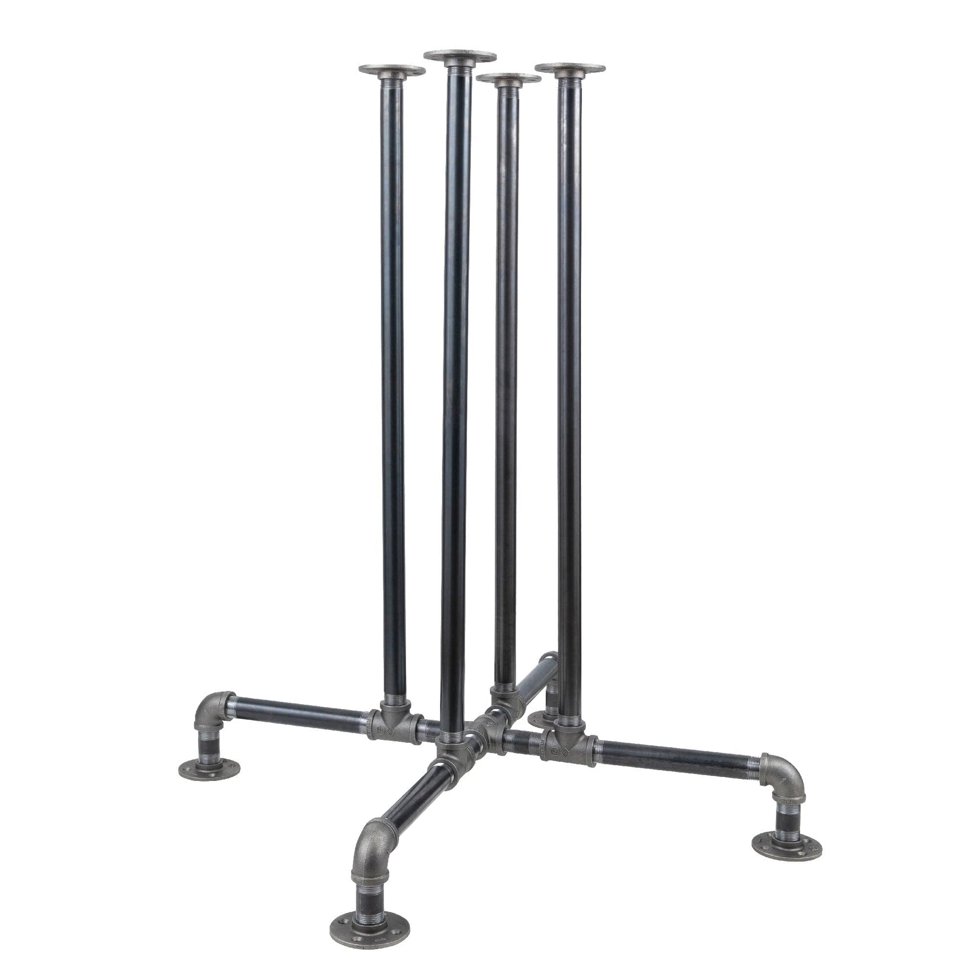 Black Jack Bar Height Pipe Table Legs PIPE DECOR