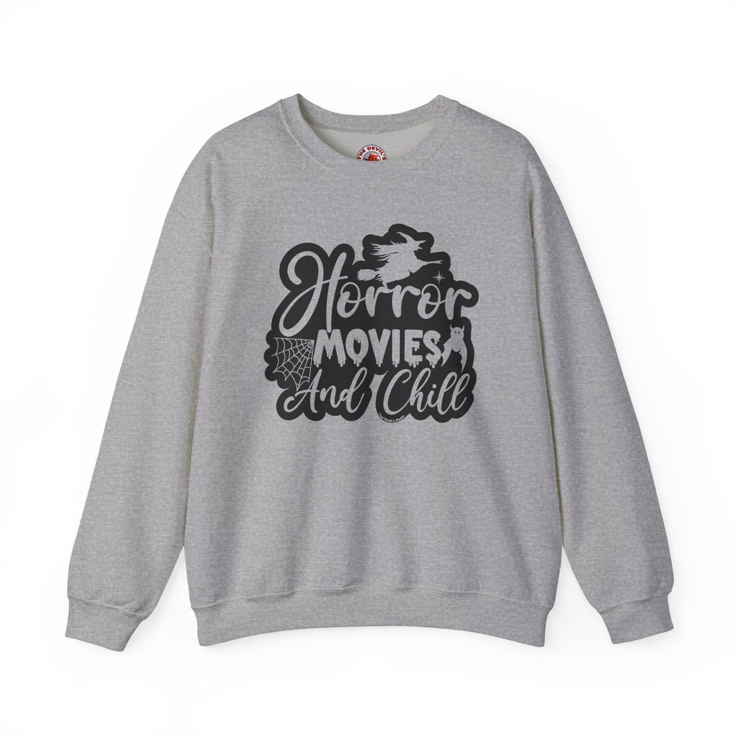 Horror Movies and Chill Crewneck Sweatshirt The Devil's Pickle
