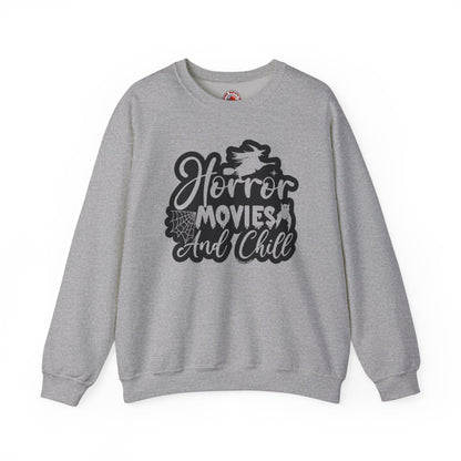 Horror Movies and Chill Crewneck Sweatshirt The Devil's Pickle