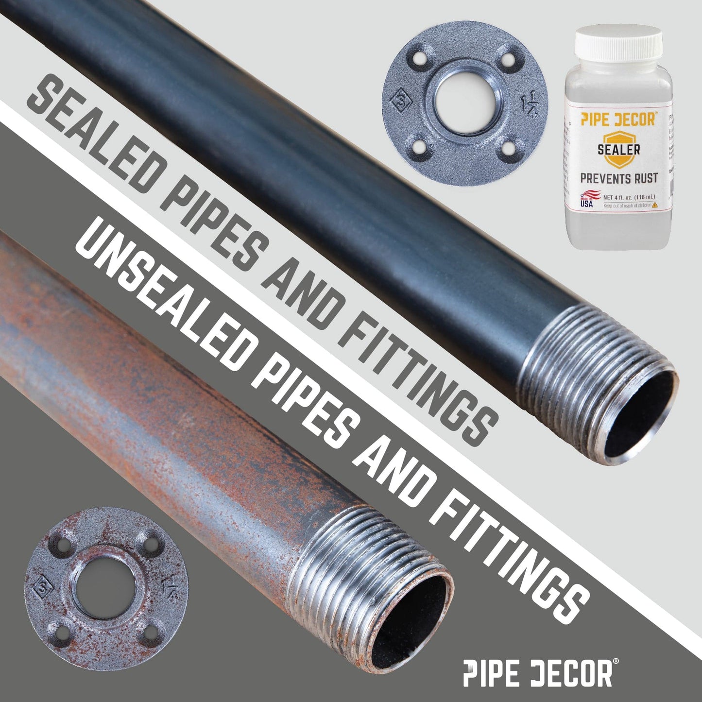 PIPE DECOR 4 oz. Sealer PIPE DECOR