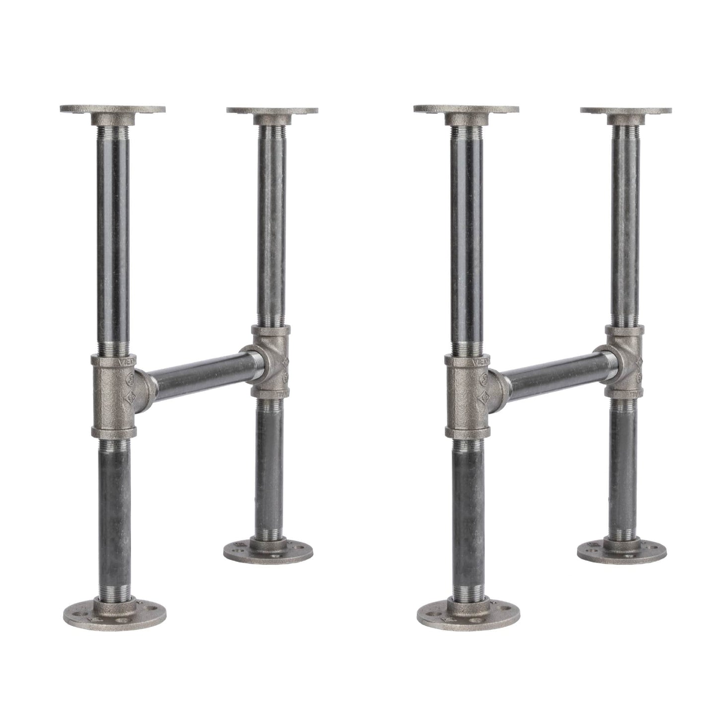 3/4 in. H Round Flange Pipe Kit for Coffee Table/Bench Legs PIPE DECOR