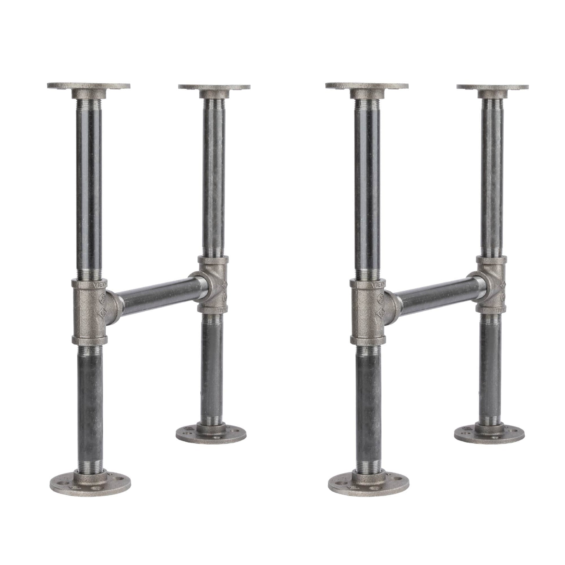 3/4 in. H Round Flange Pipe Kit for Coffee Table/Bench Legs PIPE DECOR