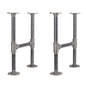 3/4 in. H Round Flange Pipe Kit for Coffee Table/Bench Legs PIPE DECOR