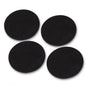 Heavy Duty Round Felt Pad for 1/2 in. Pipe Floor Flange, 2.75 in. Diameter (4-Pack) PIPE DECOR