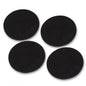 Heavy Duty Round Felt Pad for 3/4 in. Pipe Floor Flange, 3 in. Diameter (4-Pack) PIPE DECOR