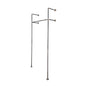 41 in. Wall Mounted Clothing Rack, Single PIPE DECOR