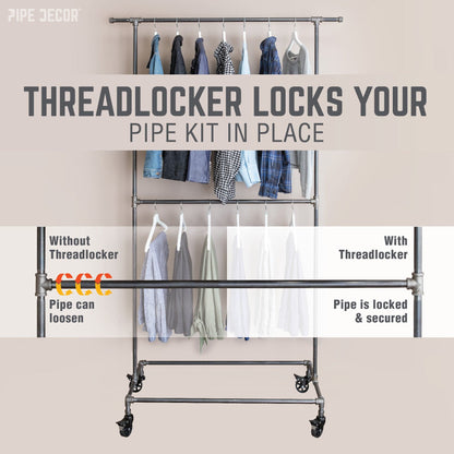 Threadlocker Gel Pipe Thread Sealant PIPE DECOR