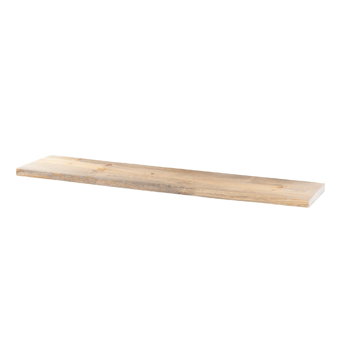 RESTORE Driftwood Tan 36 in. Wood Shelf (Wood Only) PIPE DECOR