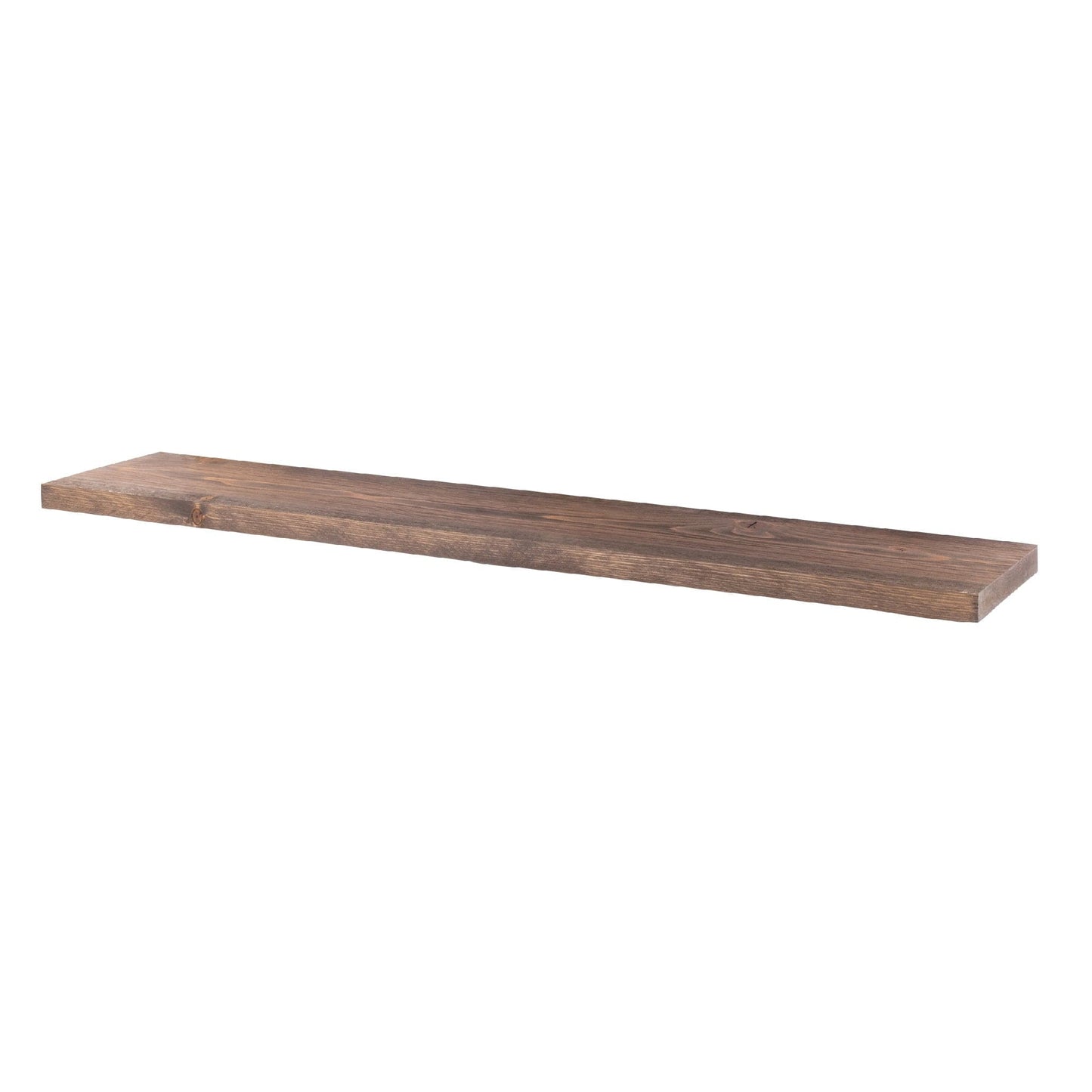 RESTORE Sunset Brown 36 in. Wood Shelf (Wood Only) PIPE DECOR