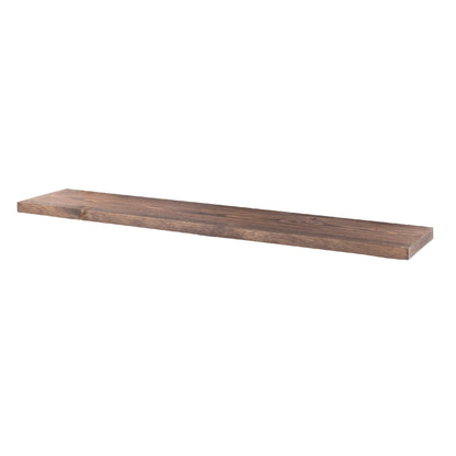 RESTORE Sunset Brown 36 in. Wood Shelf (Wood Only) PIPE DECOR