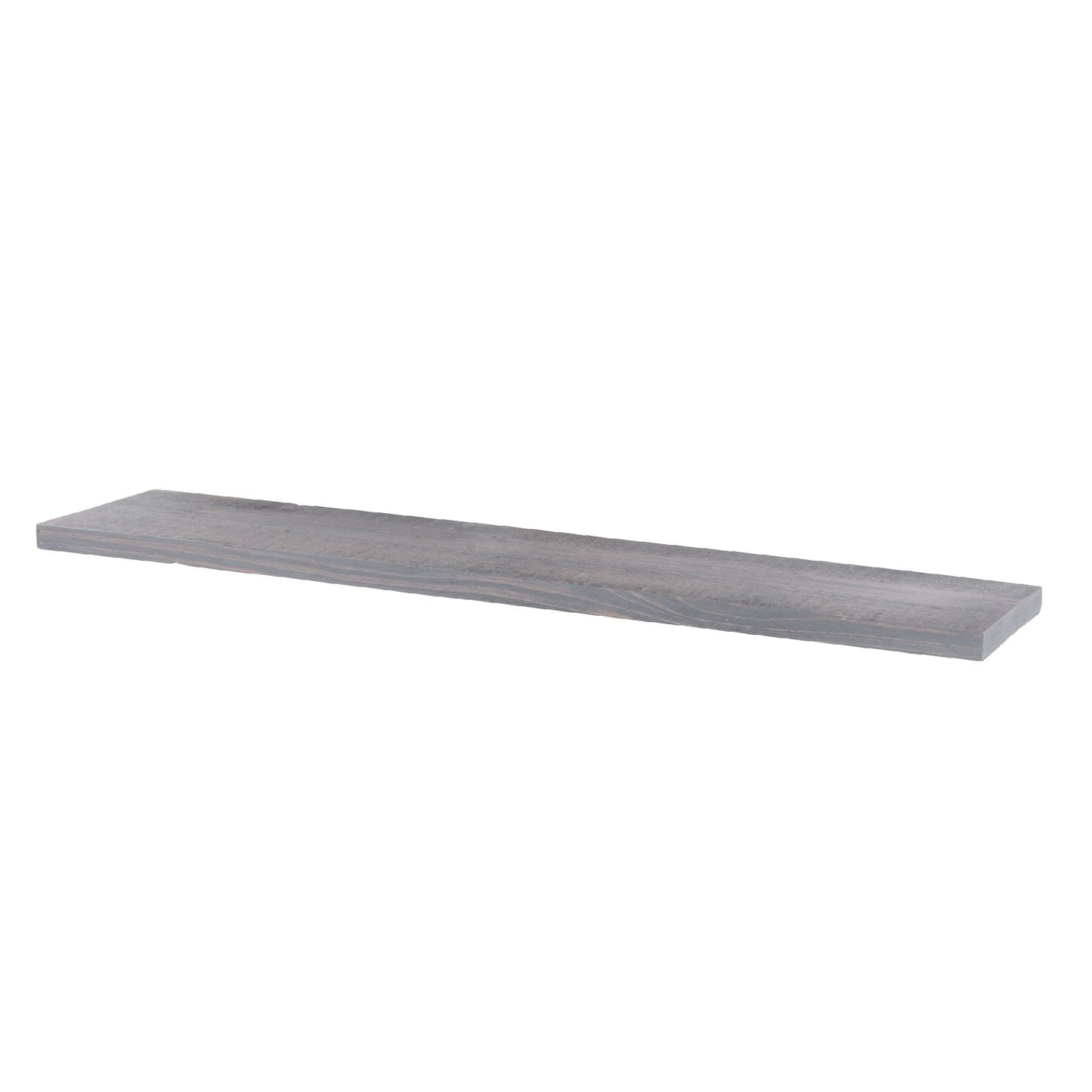RESTORE Riverstone Grey 36 in. Wood Shelf (Wood Only) PIPE DECOR
