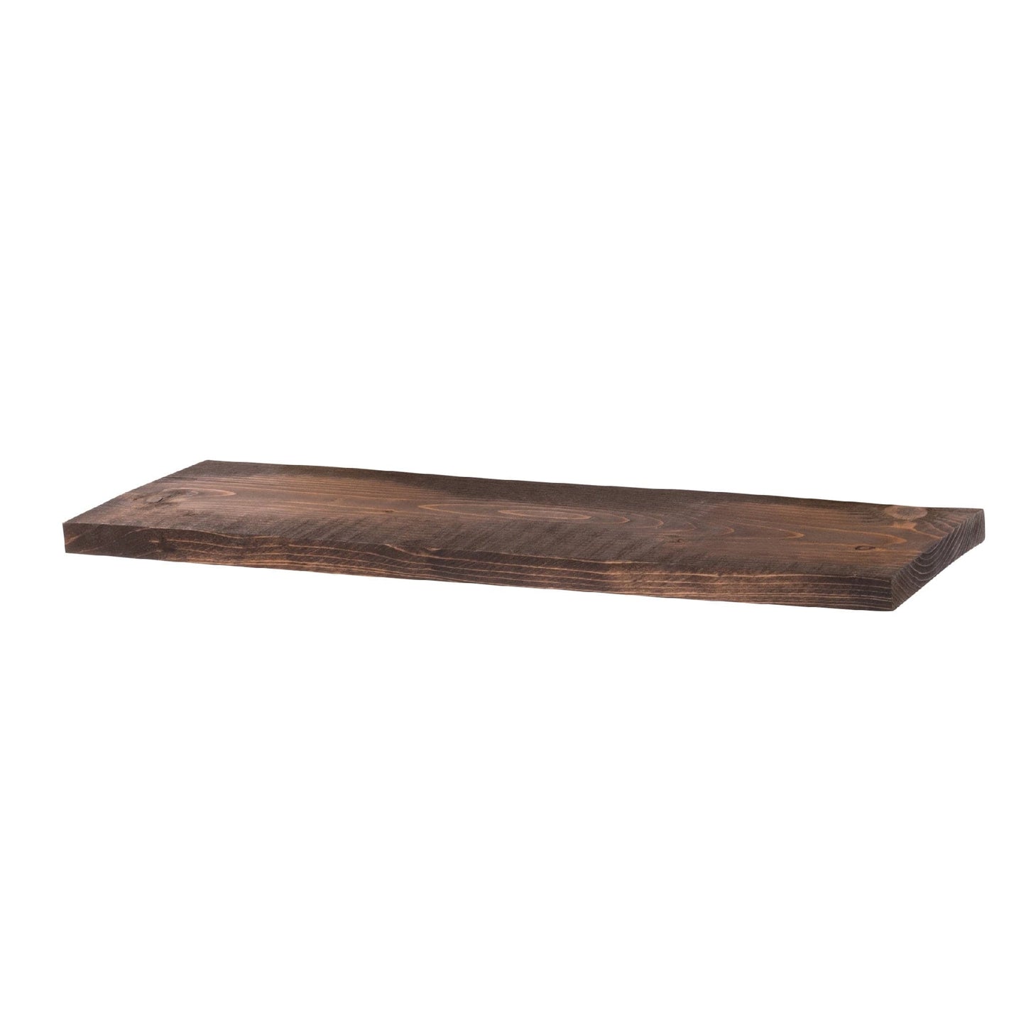 RESTORE Trail Brown 24 in. Wood Shelf (Wood Only) PIPE DECOR
